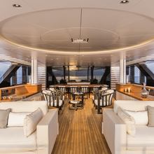 Suerte Yacht Upper Deck Seating