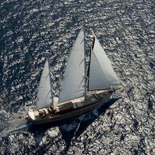 Take It Easier Yacht Aerial View