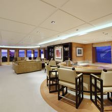Huntress Yacht Interior Bar