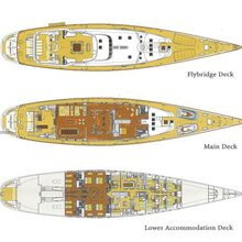 M5 Yacht Deck Plans