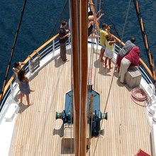 Sagitta Yacht Overhead