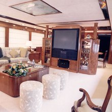 White Knight Yacht Main Salon