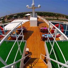 Blue Dawn Yacht Deck View