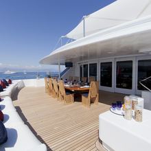 Sarah Yacht Upper Aft Deck