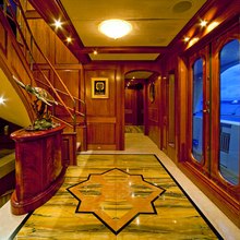 Lady Anastasia Yacht Foyer