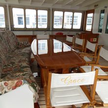 Elsa Yacht Dining Area - Day
