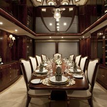 Tobi Star Yacht Dining Salon - Table View