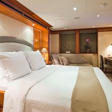 The Lady K Yacht Double stateroom