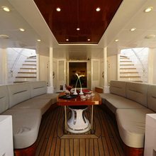 Berzinc Yacht Main deck table