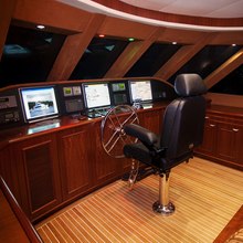 Liquidity Yacht Pilothouse