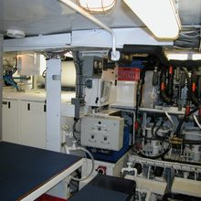 Freedom Yacht Engine Room