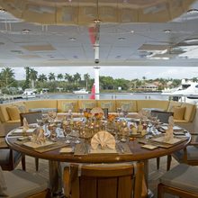 Reef Chief Yacht Exterior Dining
