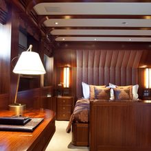 Blind Date Yacht Brown Guest Stateroom