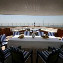 Eliki Yacht Exterior Dining