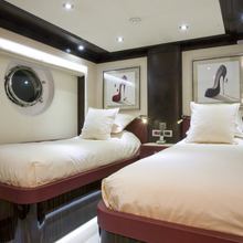 M Yacht Twin Stateroom