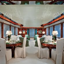 AquaLibrium 1 Yacht Main Salon Dining