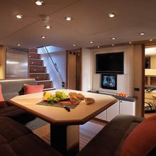 Encore Yacht Seating Area