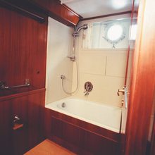 Blue Gold Yacht Guest Shower Room