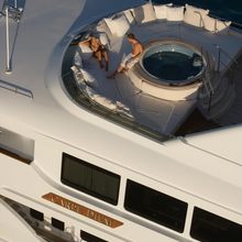Sonician Yacht Aerial View - Jacuzzi