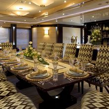 Oui Oui Yacht Dining Saloon