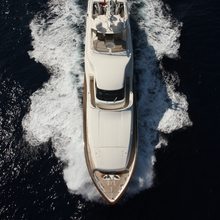 Libertas Yacht Running Shot - Overhead