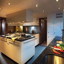 Encore Yacht Galley