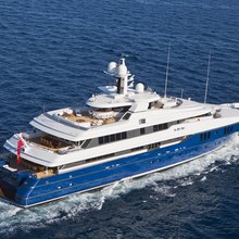 Sarah Yacht Aerial View