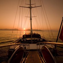 Take It Easier Yacht Sunset