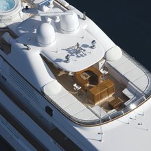 Ambition Yacht Aerial View - Decks