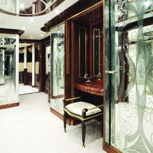 Diamonds Are Forever Yacht Master Stateroom Dressing Centre