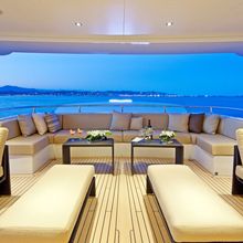 Seven S Yacht Aft Deck Seating