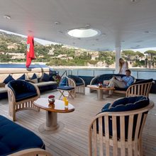 Perfect Persuasion Yacht Upper Aft Deck