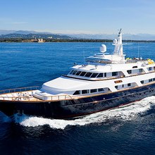 Lady Rose Yacht Running Shot - Side View