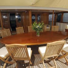 Alicia Yacht Upper Deck - Seating