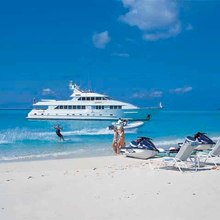 Serenity Yacht View from Shore