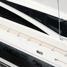 Antelope III Yacht Running Shot - Close