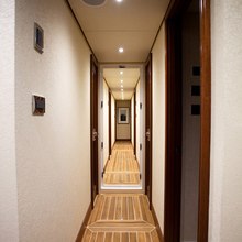 Liquidity Yacht Hallway