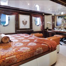 Diamonds Are Forever Yacht Guest Stateroom - Red