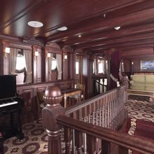 SS Delphine Yacht Salon - Piano