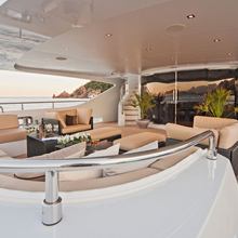 Seven S Yacht Aft Deck