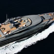 Majesty Elenoliya Yacht Aerial View