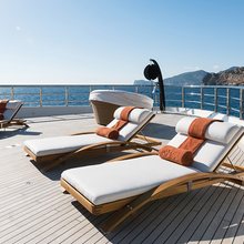 Here Comes The Sun Yacht Sundeck Loungers