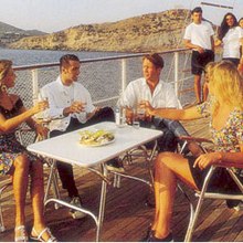 Sea Crown Yacht Deck Dining