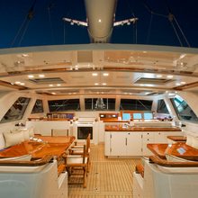Ethereal Yacht Pilothouse Seating - Night