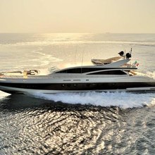 Antelope III Yacht Running Shot - Side 