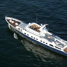 Aga 6 Yacht Aerial View