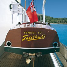 Talitha Yacht Tender - Stern