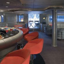 Grace Yacht Interior Bar