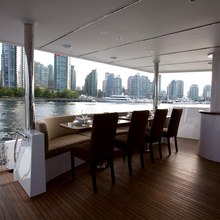 Liquidity Yacht Exterior Dining