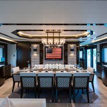 Checkmate40 Yacht Dining area